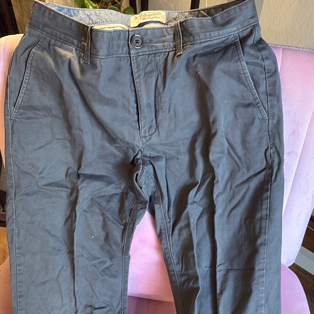 J. Crew Men's Charcoal Chino Pants